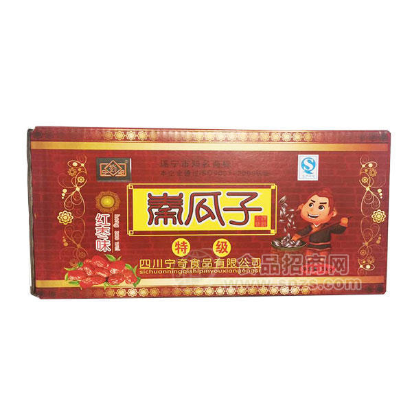 秦瓜子紅棗味休閑食品5kg