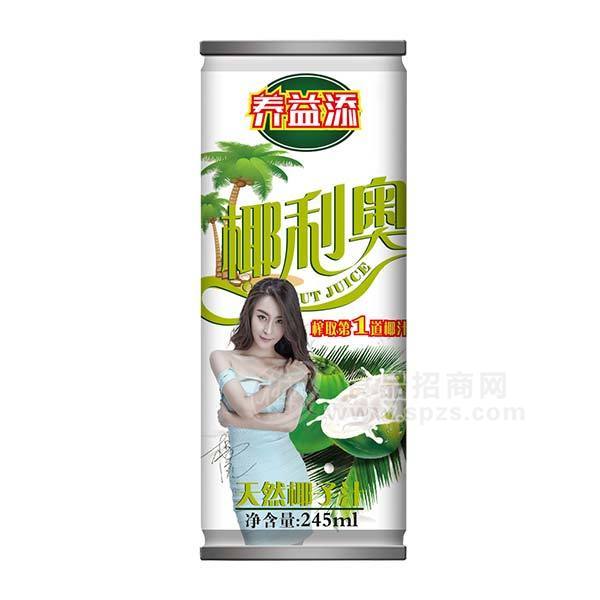 ·椰利奥 植物蛋白饮料 245ml 