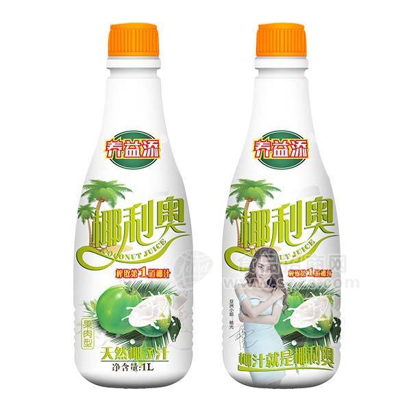 椰利奥 椰子汁 植物蛋白饮料1l