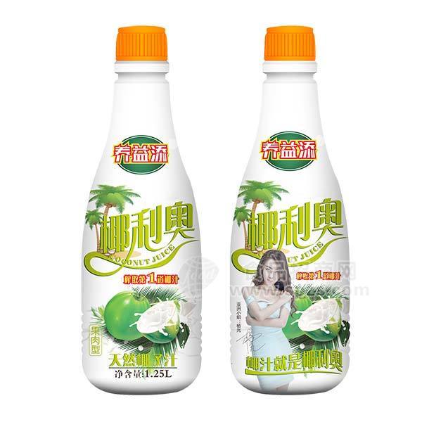·椰利奥 椰子汁 植物蛋白饮料1.25l 