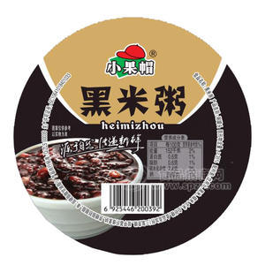 小果帽  黑米粥 早餐粥  杯装饮料  方便粥 方便食品