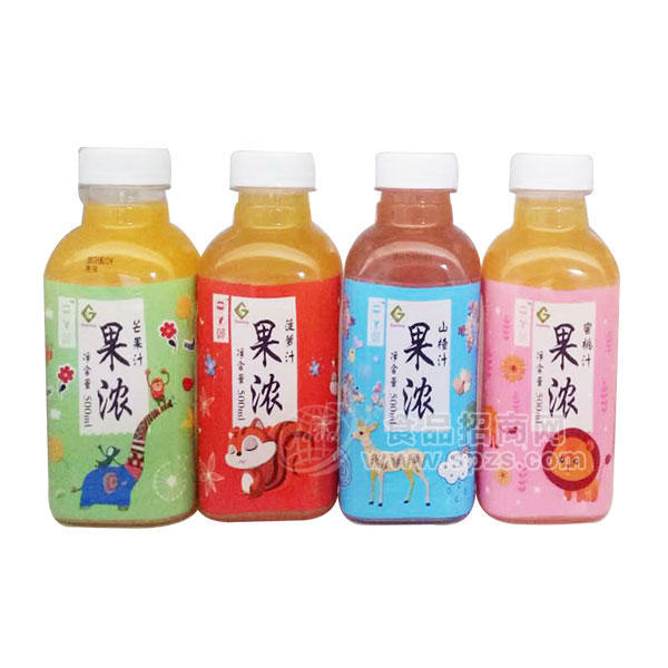 ·果浓 果汁饮料系列 500ML 