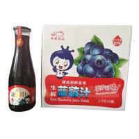 中奧飲品生榨藍莓汁 果汁飲料1.5Lx6瓶
