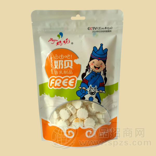 250g卡通奶片（高钙）