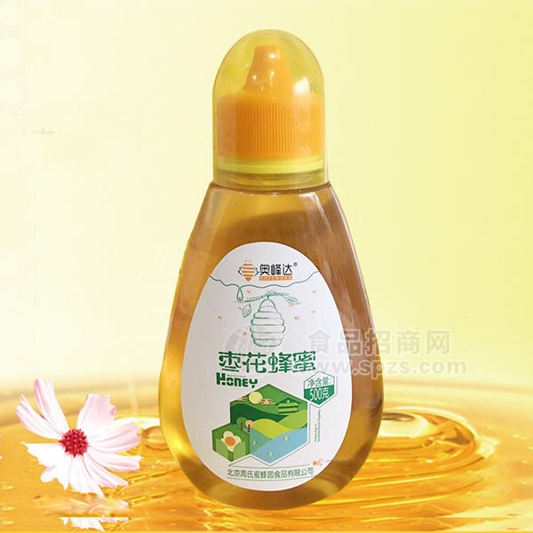 ·奥峰达枣花蜂蜜500g 