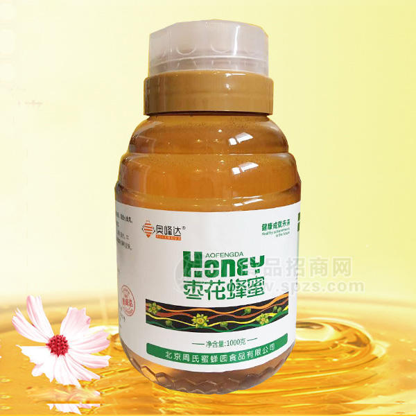 ·奥峰达枣花蜂蜜1000g 