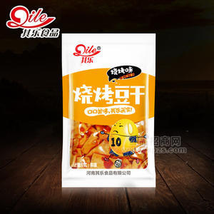 其乐花生豆干烧烤味