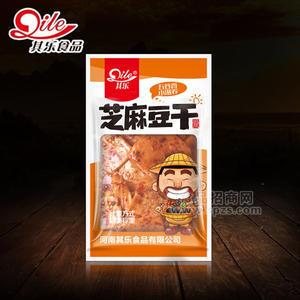 其乐芝麻豆干