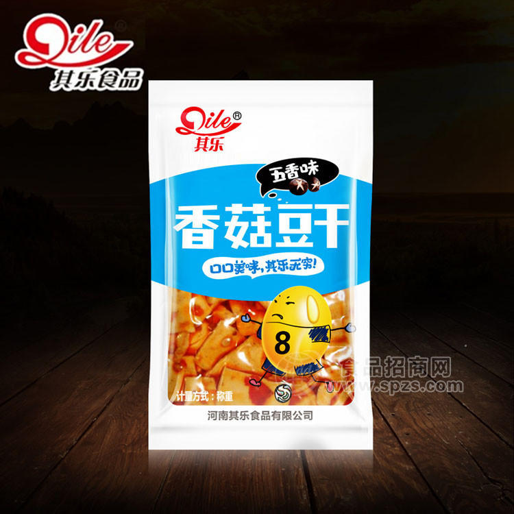 其乐香菇五香豆干