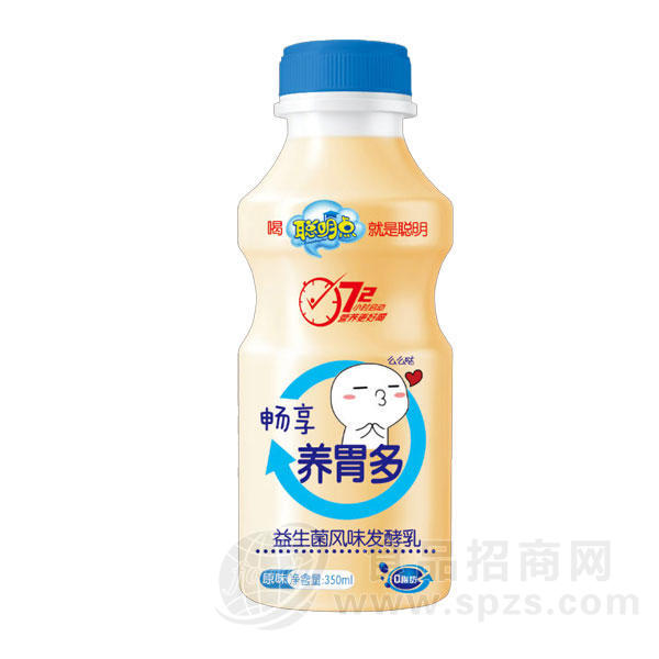 ·畅享养胃多益生菌风味发酵乳 原味350ml 