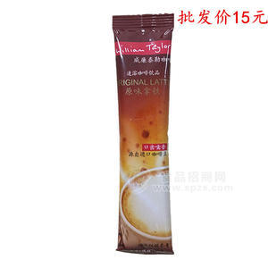 威廉泰勒咖啡原味拿鐵速溶咖啡飲品15g