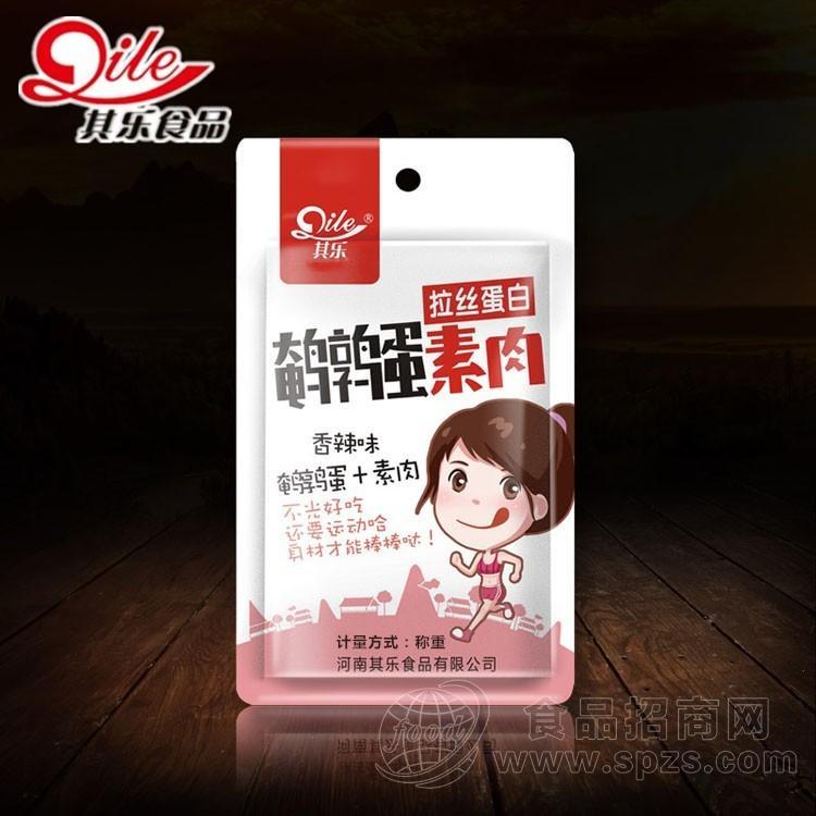 其乐鹌鹑蛋素肉香辣味