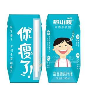 燕小唛 红枣燕麦露富含膳食纤维200ml
