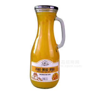 三鋒冷榨果漿果粒復(fù)合果粒芒果汁飲料1.25l