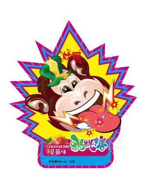 妙呀 草莓味跳跳糖12克