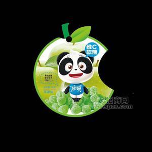 妙呀 苹果味维C软糖40克