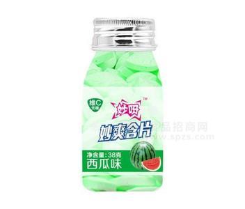 妙呀 西瓜味维C无糖妙爽含片38克