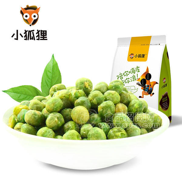 小狐貍  蒜香青豆 休閑食品 180g