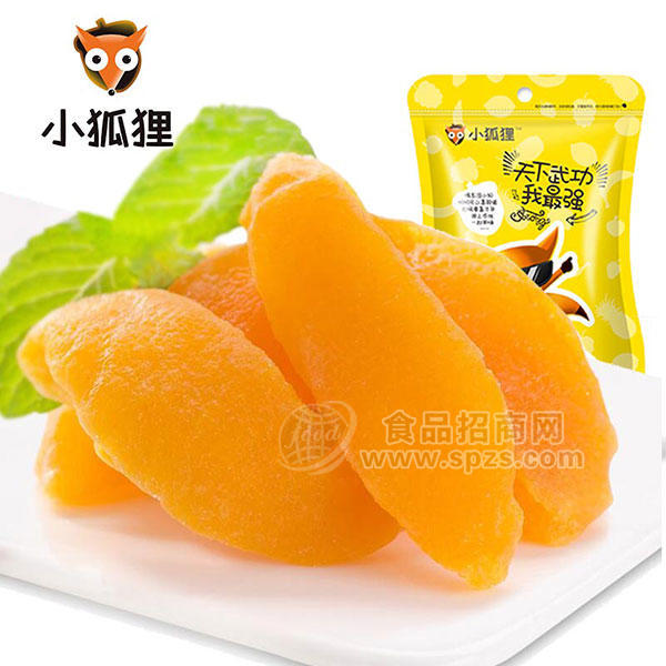 小狐貍  黃桃干 休閑食品 108g