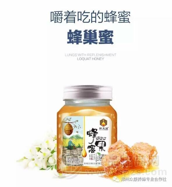 蜂昊园500g蜂巢蜜