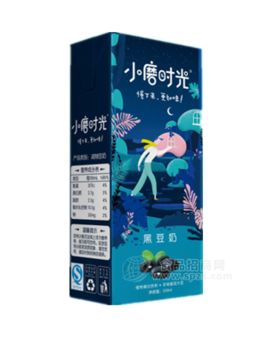 小磨時(shí)光   黑豆奶 250ML