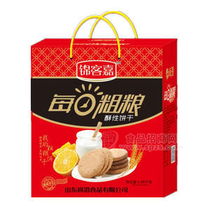 锦客嘉每日粗粮酥性饼干1.08kg