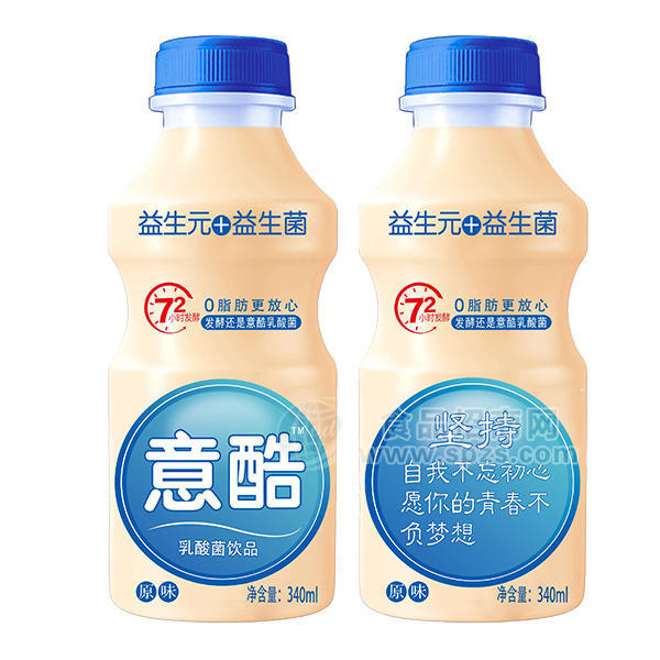 意酷   原味 乳酸菌飲品 340ML