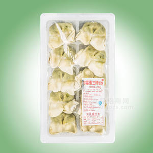 韭菜素三鲜馄饨燕尾馄饨200g