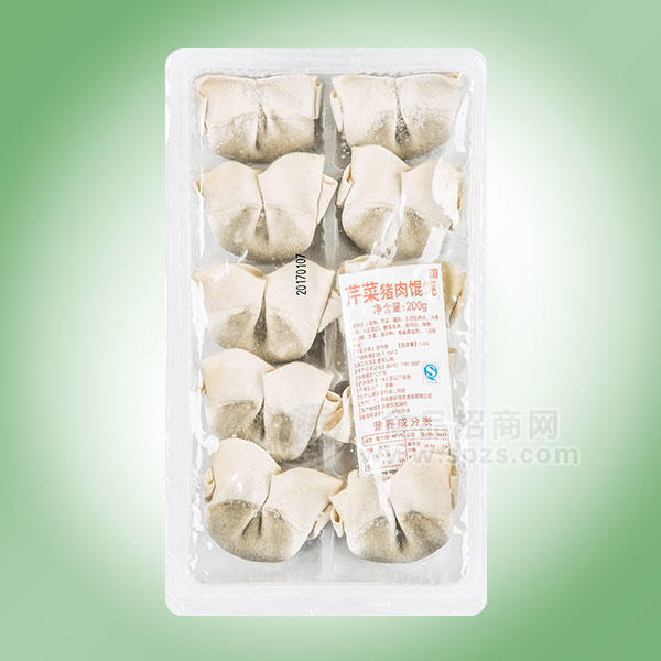 ·芹菜猪肉馄饨燕尾馄饨200g 