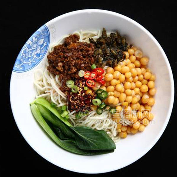·豌杂拌面   面食类 