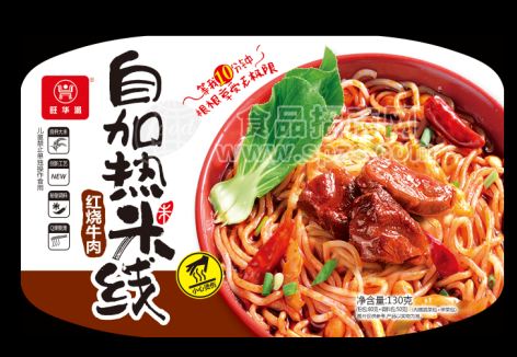 旺華派自加熱米線紅燒牛肉味