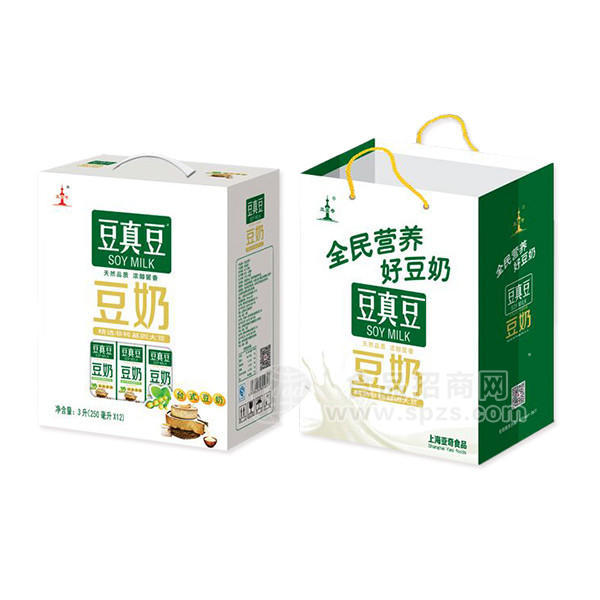 ·亚宝奇  豆真豆 豆奶 箱装 250MLx12 