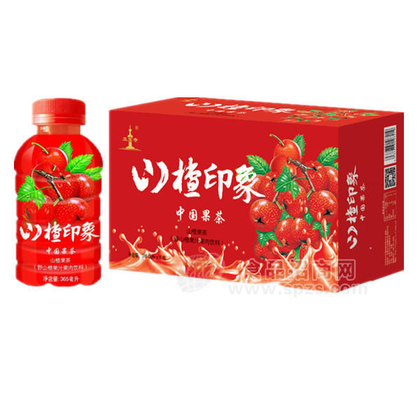 亚宝奇  山楂印象 果汁饮料箱装  365MLx15瓶