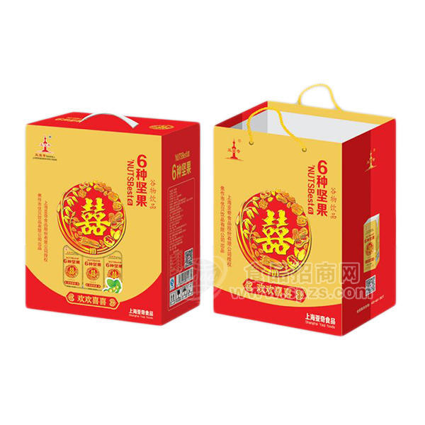 ·亚宝奇  6种坚果 谷物饮料 箱装  