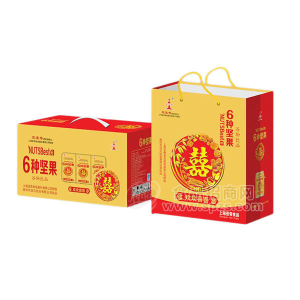 ·亚宝奇  6种坚果 谷物饮品 箱装  