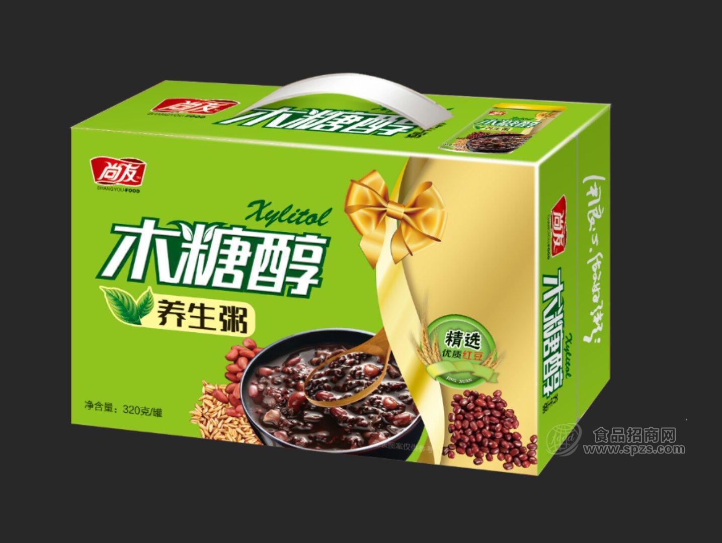 ·尚友木糖醇养生粥八宝粥320克灌 