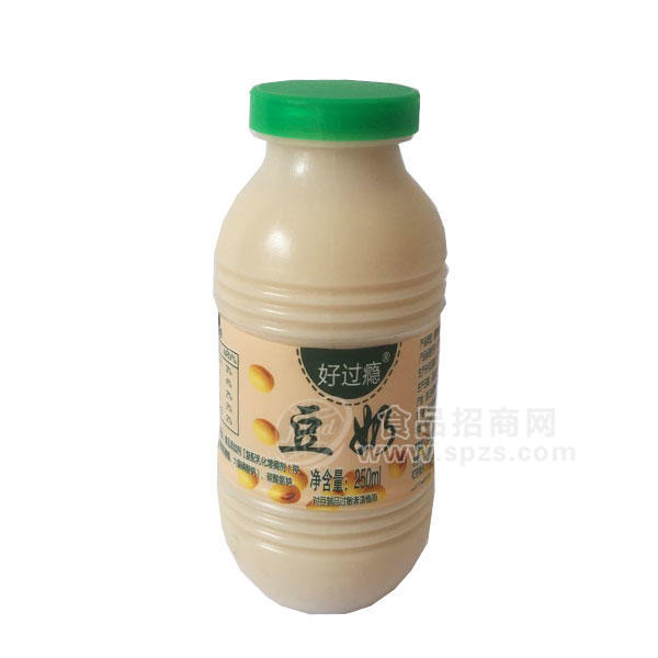 ·好过瘾豆奶 植物蛋白饮料250ml 