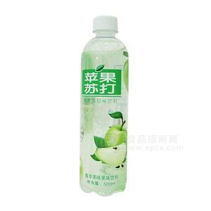 蘋果蘇打味飲料500ml