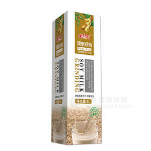 香格利現(xiàn)磨豆奶 植物蛋白飲料1L