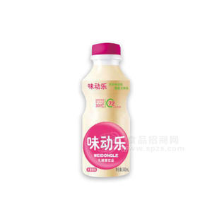 味動(dòng)樂(lè) 乳酸菌飲品 水蜜桃味 340ml