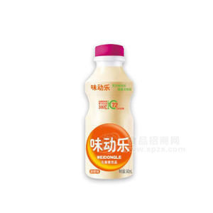 味動(dòng)樂(lè) 乳酸菌飲品 檸檬味 340ml