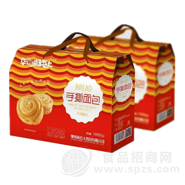 华豫杨老大手撕面包1008g