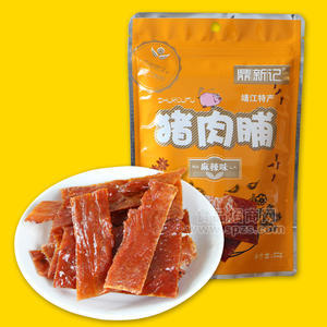 鼎新記豬肉脯靖江特產(chǎn)麻辣味