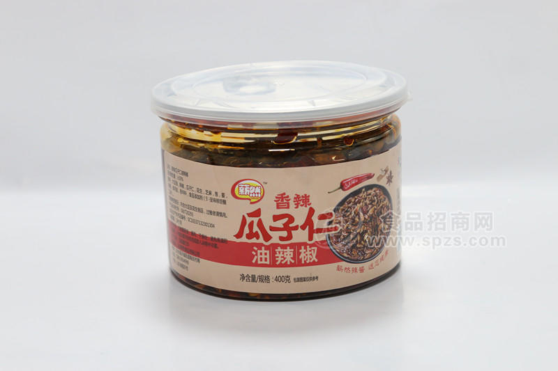 薪然香辣瓜子仁 油辣椒 佐飯醬400g