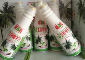 椰森岭椰子汁 泰式生榨椰子汁 果肉椰汁 500ml 瓶装