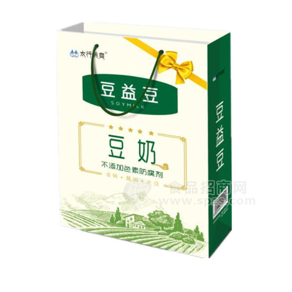 太行咏爽  豆益豆 豆奶 手提袋