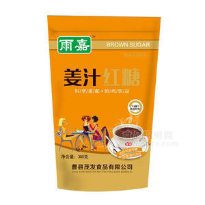 雨嘉姜汁红糖300g