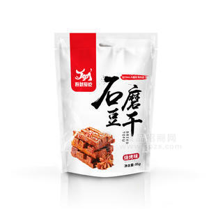 吾就愛吃  石磨豆干 （燒烤味）休閑食品 85g