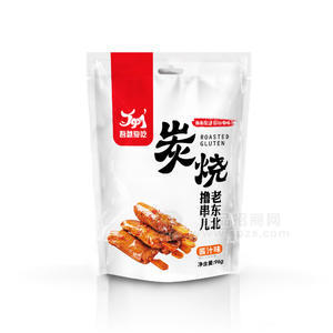 吾就愛吃  炭燒東北擼串兒 （醬汁味）休閑食品96g