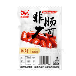 吾就愛(ài)吃非腸不可脆脆烤腸原味 散稱